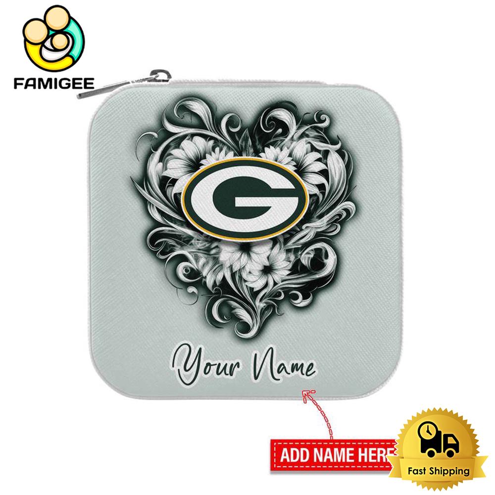 Green Bay Packers Custom Name Chic Fantasy Jewelry Box , Happy Mothers Day Gift Green Bay Packers Custom Name Chic Fantasy Jewelry Box , Happy Mothers Day Gift