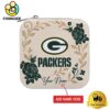 Green Bay Packers Custom Name Flower Gathering Pattern Jewelry Box
