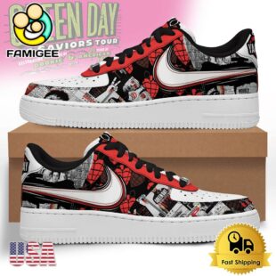 Green Day New Design Air Force 1 Shoes