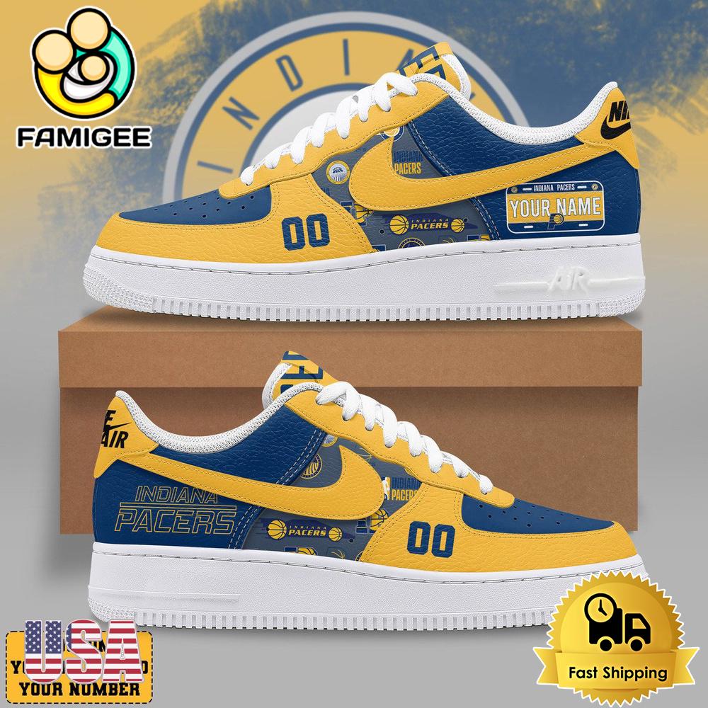 Indiana Pacers New Design Air Force 1 Shoes Indiana Pacers New Design Air Force 1 Shoes