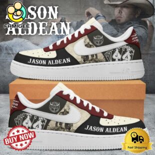 Jason Aldean Anniversary 2025 Air Force 1 Shoes
