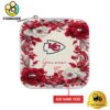 Kansas City Chiefs Custom Name Flower Frame Pattern Jewelry Box