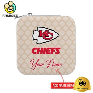 Kansas City Chiefs Custom Name Pattern Jewelry Box