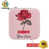 Kansas City Chiefs Custom Name Rose Jewelry Box