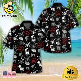 Linkin Park 3D Vintage Hawaiian Shirt