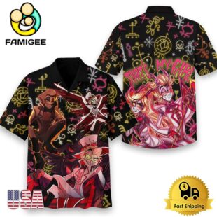 Lucifer That’s My Girl Hazbin Hotel Cartoon Vintage Hawaiian Shirt
