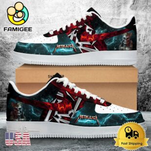 Metallica Band Cool Air Force 1 Shoes
