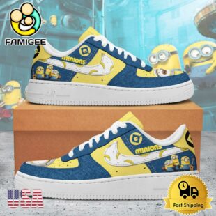 Minions New Design Air Force 1 Shoes