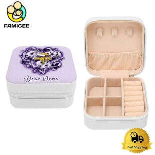 Minnesota Vikings Custom Name Chic Fantasy Jewelry Box