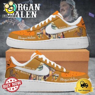 Morgan Wallen Anniversary 2025 Air Force 1 Shoes
