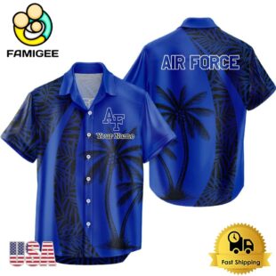 NCAA Air Force Falcons Palm Tree Logo Custom Hawaiian Shirt