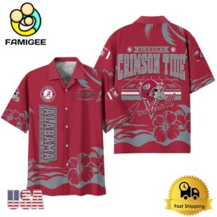 NCAA Alabama Crimson Tide Football Summer Vibes Custom Hawaiian Shirt