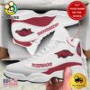 NCAA Arkansas Razorbacks New Team Logo Custom Air Jordan 13 Shoes