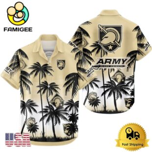 NCAA Army Black Knights Coconut Forest Tropical Style Hawaiian Shirt
