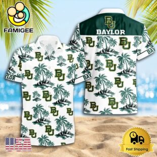 NCAA Baylor Bears Logo Best Mens Hawaiian Shirts