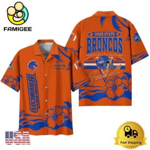 NCAA Boise State Broncos Football Summer Vibes Custom Hawaiian Shirt