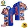 NCAA Boise State Broncos Tropical Floral Design Hawaiian Shirt