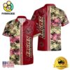 NCAA Boston College Eagles Tropical Floral Design Hawaiian Shirt