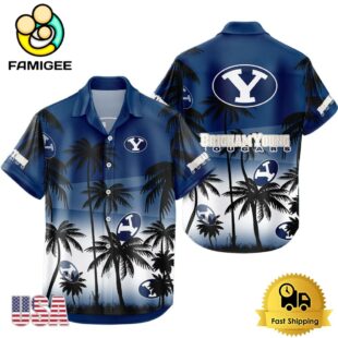 NCAA BYU Cougars Coconut Forest Tropical Style Hawaiian Shirt
