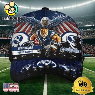 NCAA California Golden Bears Mascot Logo Custom Name Baseball Cap