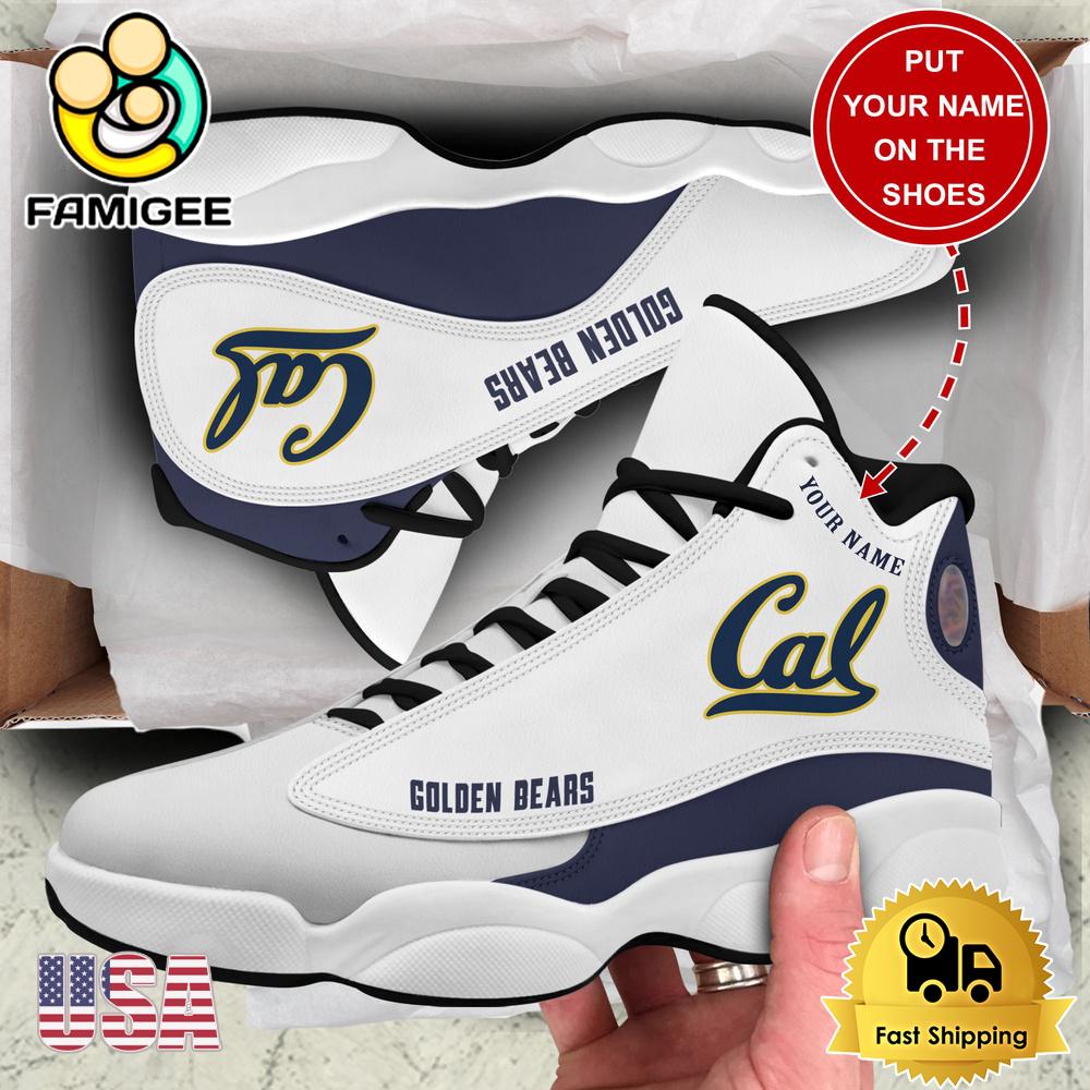 NCAA California Golden Bears New Team Logo Custom Air Jordan 13 Shoes NCAA California Golden Bears New Team Logo Custom Air Jordan 13 Shoes