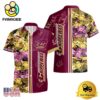 NCAA Central Michigan Chippewas Tropical Floral Design Hawaiian Shirt