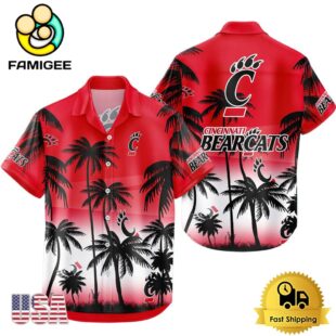 NCAA Cincinnati Bearcats Coconut Forest Tropical Style Hawaiian Shirt