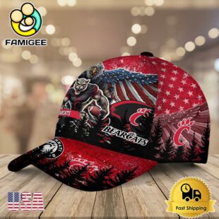 NCAA Cincinnati Bearcats Mascot Logo Custom Name Baseball Cap