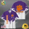 NCAA Clemson Tigers Custom Paint Splatter Logo Hawaiian Shirt