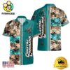 NCAA Coastal Carolina Chanticleers Tropical Floral Design Hawaiian Shirt