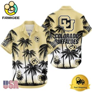 NCAA Colorado Buffaloes Coconut Forest Tropical Style Hawaiian Shirt