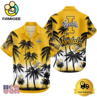NCAA Idaho Vandals Coconut Forest Tropical Style Hawaiian Shirt