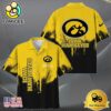 NCAA Iowa Hawkeyes Paint Splatter Custom Hawaiian Shirt
