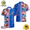 NCAA Kansas Jayhawks Tropical Floral Design Hawaiian Shirt