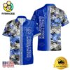 NCAA Kentucky Wildcats Tropical Floral Design Hawaiian Shirt