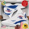 NCAA Louisiana Tech Bulldogs football New Team Logo Custom Air Jordan 13 Shoes