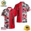 NCAA Louisville Cardinals Tropical Floral Design Hawaiian Shirt
