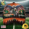 NCAA Miami Hurricanes Mascot Logo Custom Name Baseball Cap