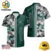 NCAA Michigan State Spartans Tropical Floral Design Hawaiian Shirt
