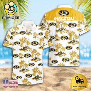 NCAA Missouri Tigers Logo Best Mens Hawaiian Shirts