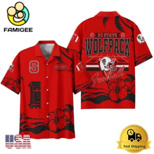 NCAA NC State Wolfpack Football Summer Vibes Custom Hawaiian Shirt