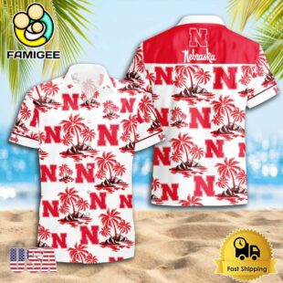 NCAA Nebraska Cornhuskers Logo Best Mens Hawaiian Shirts
