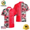 NCAA Nebraska Cornhuskers Tropical Floral Design Hawaiian Shirt
