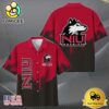 NCAA Northern Illinois Huskies Paint Splatter Custom Hawaiian Shirt