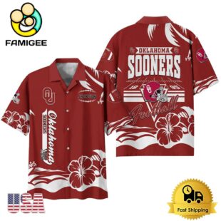 NCAA Oklahoma Sooners Football Summer Vibes Custom Hawaiian Shirt