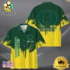 NCAA Oregon Ducks Paint Splatter Custom Hawaiian Shirt