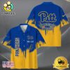 NCAA Pittsburgh Panthers Paint Splatter Custom Hawaiian Shirt