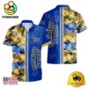 NCAA Pittsburgh Panthers Tropical Floral Design Hawaiian Shirt
