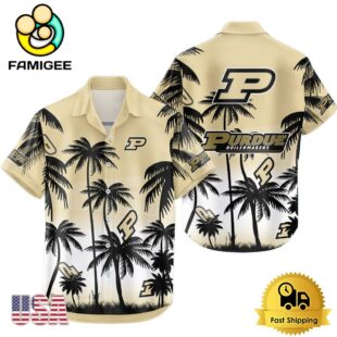 NCAA Purdue Boilermakers Coconut Forest Tropical Style Hawaiian Shirt