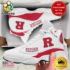 NCAA Rutgers Scarlet Knights New Team Logo Custom Air Jordan 13 Shoes
